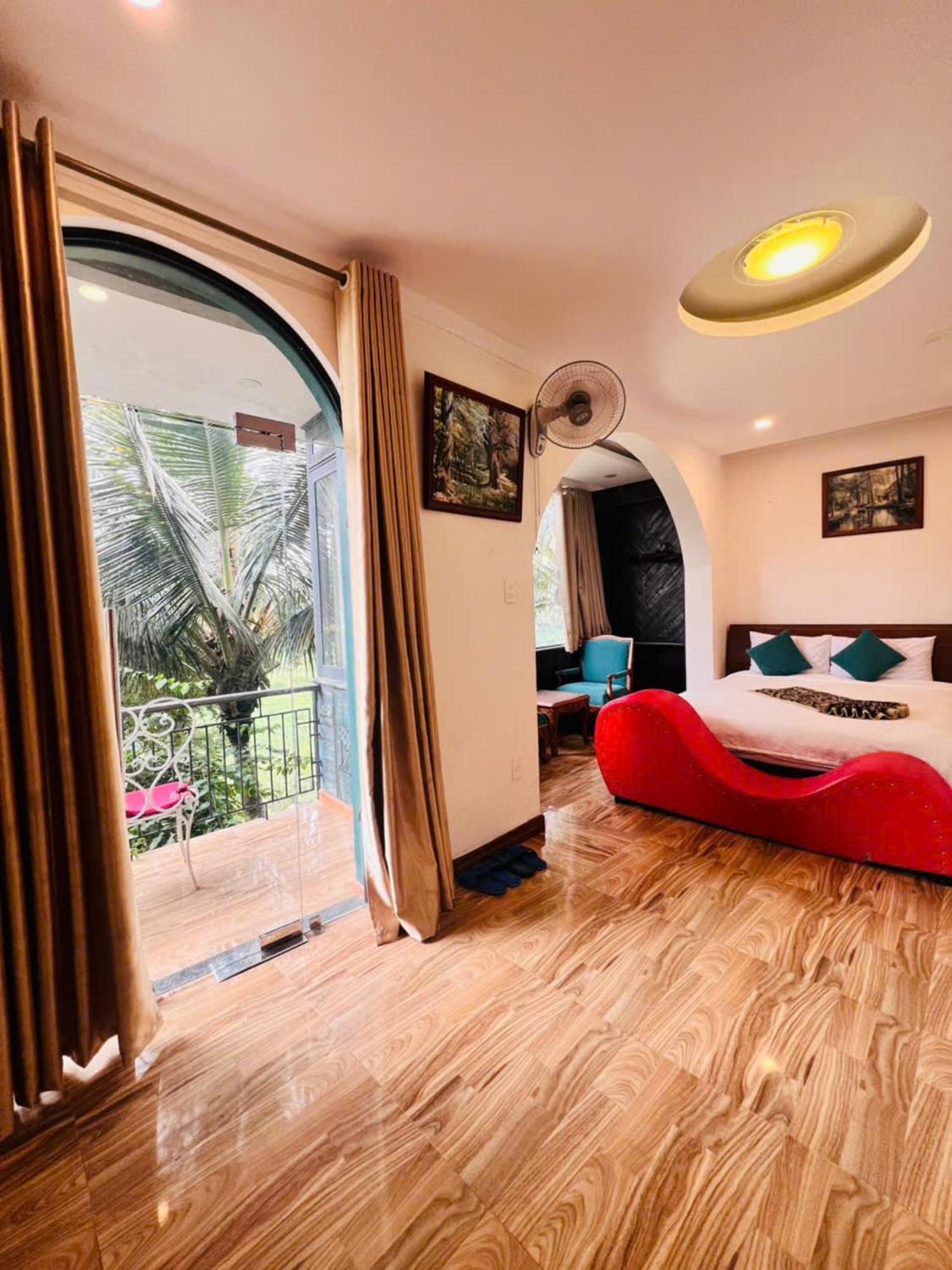 Homestay Thac Lien Khuong Duc Trong Buitenkant foto