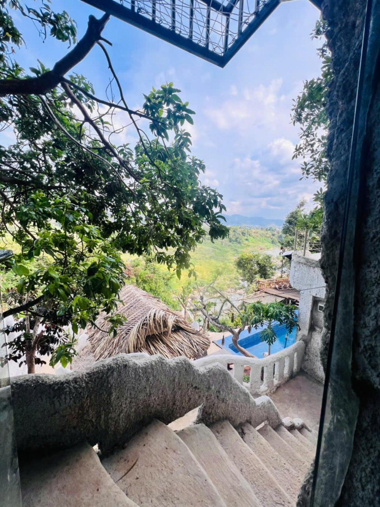 Homestay Thac Lien Khuong Duc Trong Buitenkant foto